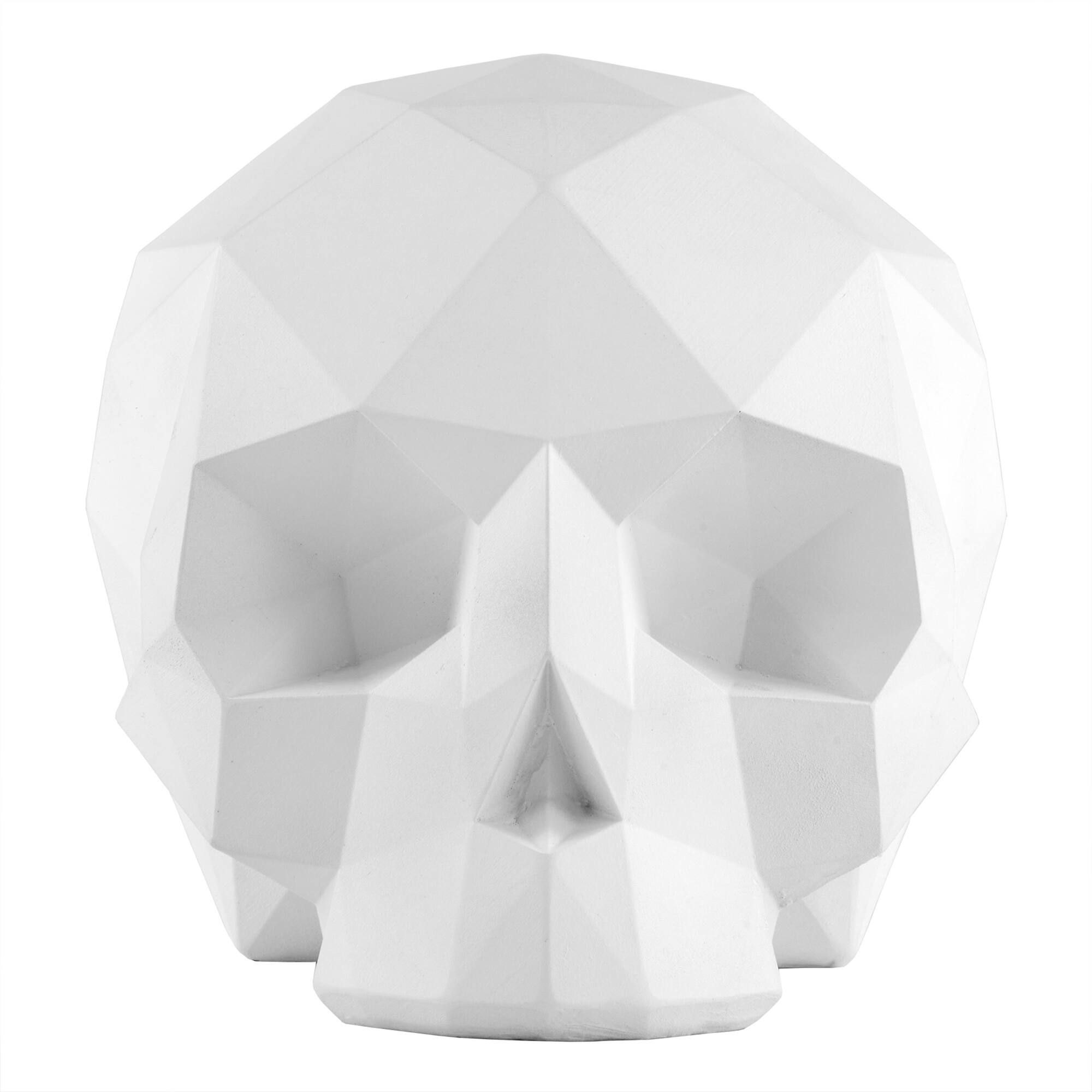 6" Origami Skull Tabletop Figurine